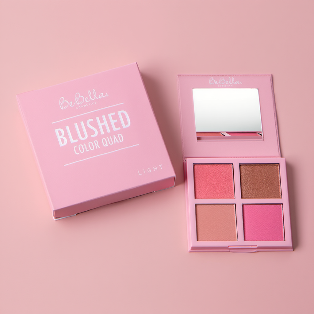 BE BELLA LIGHT BLUSHED COLOR QUAD