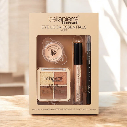 BELLAPIERRE COSMETICS EYE LOOK ESSENTIALS KIT - NUDE